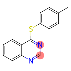 4-(p-Tolylthio)quinazoline