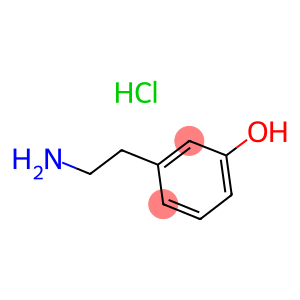 Phenol, 3-(2-aminoethyl)-, hydrochloride