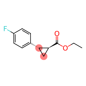 Cyclopropanecarboxylic acid, 2-(4-fluorophenyl)-, ethyl ester, (1S,2S)-