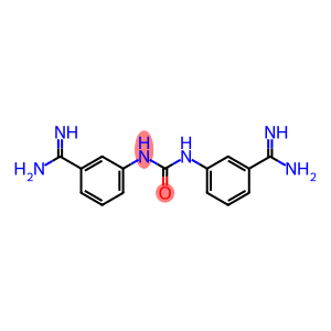 3-{[(3-carbamimidoylphenyl)carbamoyl]amino}benzenecarboximidamide