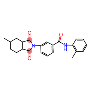 3-(5-methyl-1,3-dioxooctahydro-2H-isoindol-2-yl)-N-(2-methylphenyl)benzamide