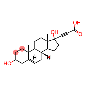 3,17-Dihydroxyandrost-5-ene-17-propiolic acid