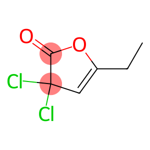 3,3-dichloro-5-ethyldihydrofuran-2(3H)-one