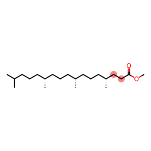 (4R,8R,12R)-4,8,12,16-Tetramethylheptadecanoic acid methyl ester