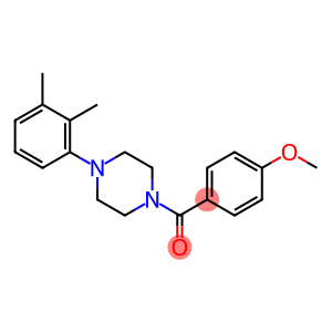 1-(2,3-dimethylphenyl)-4-(4-methoxybenzoyl)piperazine
