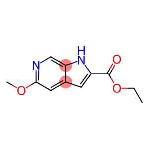 5-Metoxy-1H-pyrrolo[2,3-c]pyridine-2-carboxylic acid ethyl ester