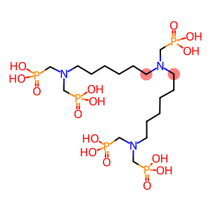 Partially neutralized sodium salt of bis hexamethylene triamine penta (methylene phosphonic acid) BHMTPHPN(Nax)