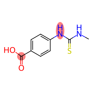 4-{[(methylamino)carbothioyl]amino}benzoic acid