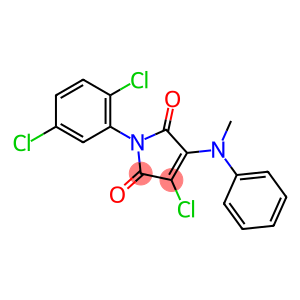 3-chloro-1-(2,5-dichlorophenyl)-4-(methylanilino)-1H-pyrrole-2,5-dione
