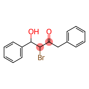 2-Butanone, 3-bromo-4-hydroxy-1,4-diphenyl-