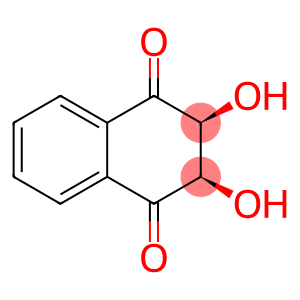 1,4-Naphthalenedione, 2,3-dihydro-2,3-dihydroxy-, cis- (9CI)