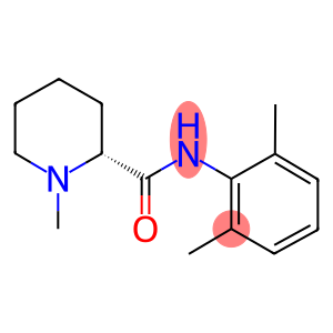 2-Piperidinecarboxamide, N-(2,6-dimethylphenyl)-1-methyl-, (R)-