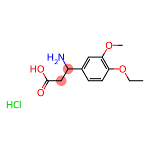 3-amino-3-(4-ethoxy-3-methoxyphenyl)propanoic acid hydrochloride