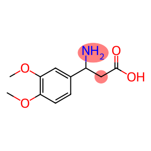 3-ammonio-3-(3,4-dimethoxyphenyl)propanoate