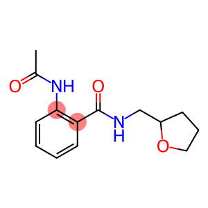 2-(acetylamino)-N-(tetrahydro-2-furanylmethyl)benzamide