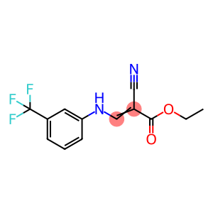 ETHYL 2-NITRILO-3-((3-(TRIFLUOROMETHYL)PHENYL)AMINO)PROP-2-ENOATE