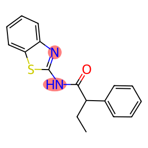 N-(1,3-benzothiazol-2-yl)-2-phenylbutanamide