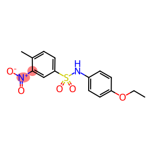 N-(4-ethoxyphenyl)-3-nitro-4-methylbenzenesulfonamide