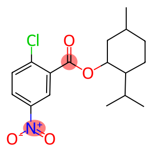 2-isopropyl-5-methylcyclohexyl 2-chloro-5-nitrobenzoate