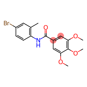 N-(4-bromo-2-methylphenyl)-3,4,5-trimethoxybenzamide