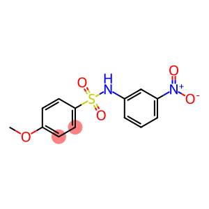 Benzenesulfonamide, 4-methoxy-N-(3-nitrophenyl)-