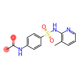 N-(4-(N-(3-methylpyridin-2-yl)sulfamoyl)phenyl)acetamide