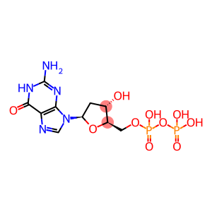 [[5-(2-amino-6-oxo-3H-purin-9-yl)-3-hydroxy-oxolan-2-yl]methoxy-hydroxy-phosphoryl]oxyphosphonic acid