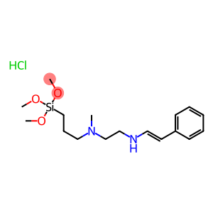 3-(2-((Styrylmethyl)amino)ethylamino)propyltrimethoxysilane, monohydrochloride