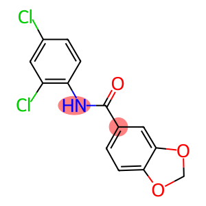 N-(2,4-dichlorophenyl)-1,3-benzodioxole-5-carboxamide