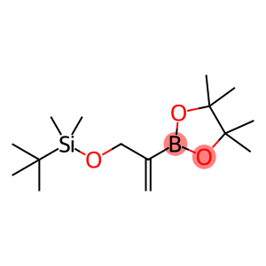 叔-丁基二甲基((2-(4,4,5,5-四甲基-1,3,2-二噁硼戊环-2-基)烯丙基)氧代)硅烷