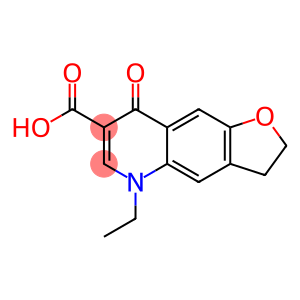 Furo[2,3-g]quinoline-7-carboxylic acid, 5-ethyl-2,3,5,8-tetrahydro-8-oxo-