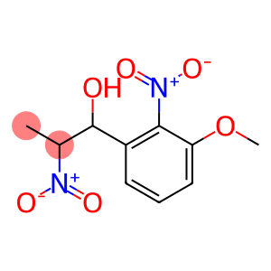1-(3-Methoxy-2-nitrophenyl)-2-nitropropanol