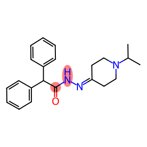 N'-(1-isopropyl-4-piperidinylidene)-2,2-diphenylacetohydrazide