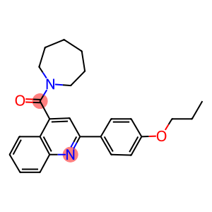 4-(1-azepanylcarbonyl)-2-(4-propoxyphenyl)quinoline