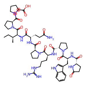 (S)-1-((S)-1-((2S,3S)-2-((S)-2-((S)-1-((S)-2-((S)-1-((S)-3-(1H-Indol-3-Yl)-2-((S)-5-Oxopyrrolidine-2-Carboxamido)Propanoyl)Pyrrolidine-2-Carboxamido)-5-Guanidinopentanoyl)Pyrrolidine-2-Carboxamido)-5-