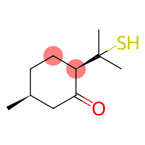 (2R)-2α-(1-Mercapto-1-methylethyl)-5α-methylcyclohexanone