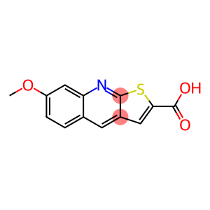 7-甲氧基噻吩并[2,3-B]喹啉-2-羧酸