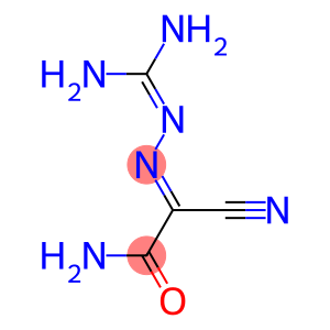 Urea,  2-azine  with  2-cyanoglyoxylamide  (8CI)