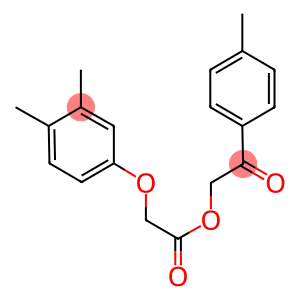 2-(4-methylphenyl)-2-oxoethyl (3,4-dimethylphenoxy)acetate