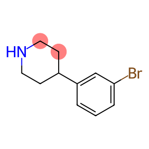Piperidine, 4-(3-bromophenyl)-