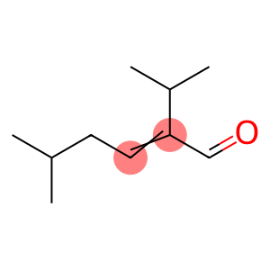 (2E)-5-methyl-2-(1-methylethyl)hex-2-enal