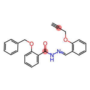 2-(benzyloxy)-N'-[2-(2-propynyloxy)benzylidene]benzohydrazide