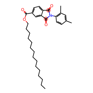 pentadecyl 2-(2,4-dimethylphenyl)-1,3-dioxoisoindoline-5-carboxylate