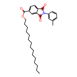 pentadecyl 2-(3-methylphenyl)-1,3-dioxo-5-isoindolinecarboxylate