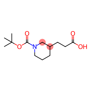 3-(2-CARBOXY-ETHYL)-PIPERIDINE-1-CARBOXYLIC ACID TERT-BUTYL ESTER