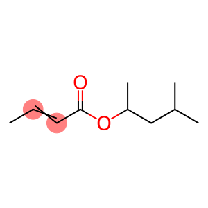 2-Butenoicacid,1,3-dimethylbutylester