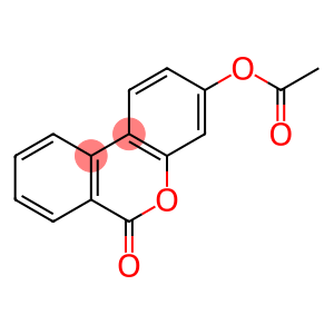 6H-Dibenzo[b,d]pyran-6-one, 3-(acetyloxy)-