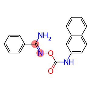 2-{[({[amino(phenyl)methylene]amino}oxy)carbonyl]amino}naphthalene