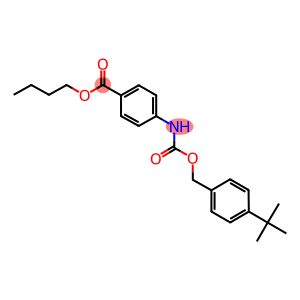 butyl 4-({[(4-tert-butylbenzyl)oxy]carbonyl}amino)benzoate