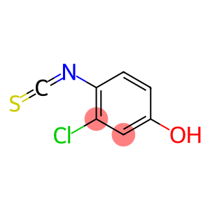 Phenol, 3-chloro-4-isothiocyanato- (9CI)